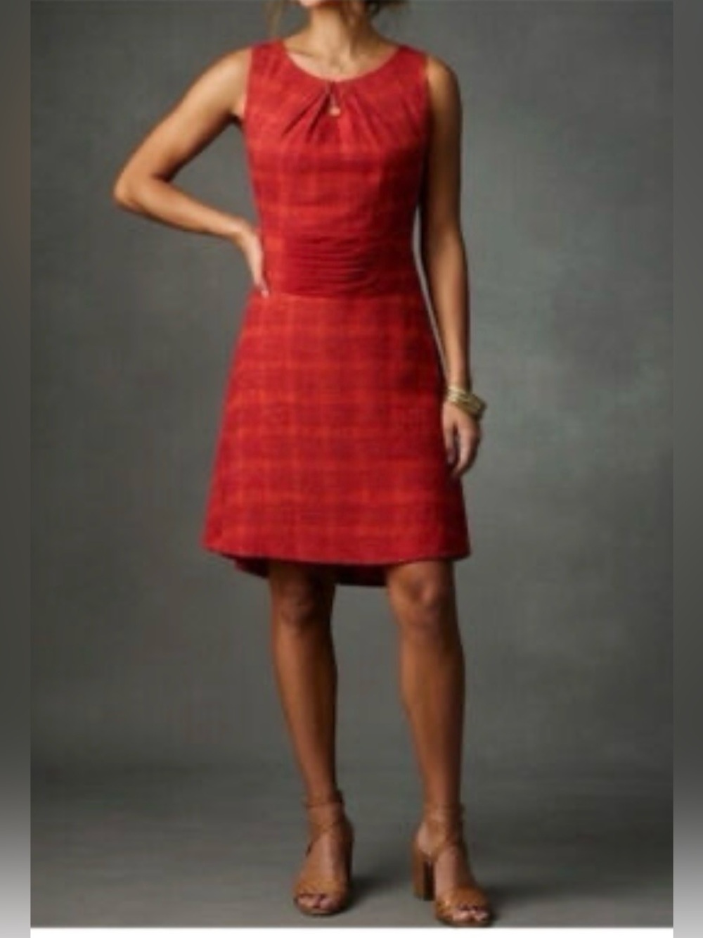 Anthropologie Girls from Savoy Silk Dress